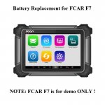 Battery Replacement for FCAR F7S F7SG F7SN F7SB F7SW Scanner